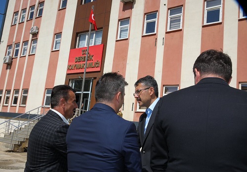 Vali Çelik Derecik Kaymakamlığını Ziyaret Etti