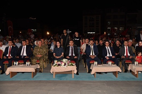 Hakkari’de 15 Temmuz Demokrasi ve Milli Birlik Günü Programı